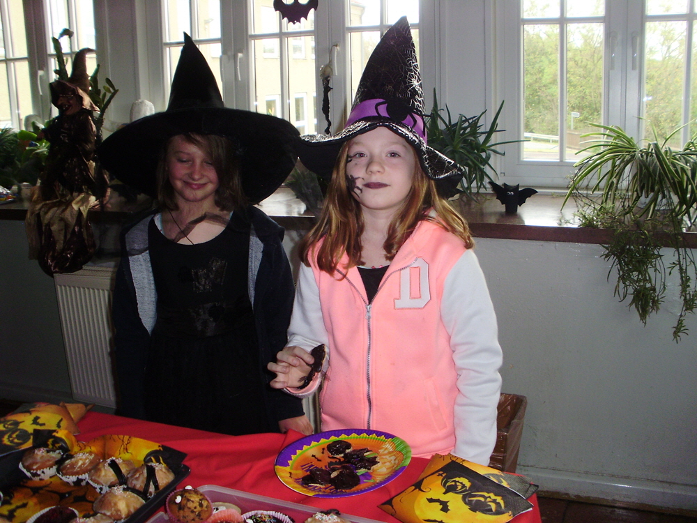 Halloween-Party (durchgefhrt von angehenden Erziehern der Fachschule fr "Wirtschaft und Soziales"